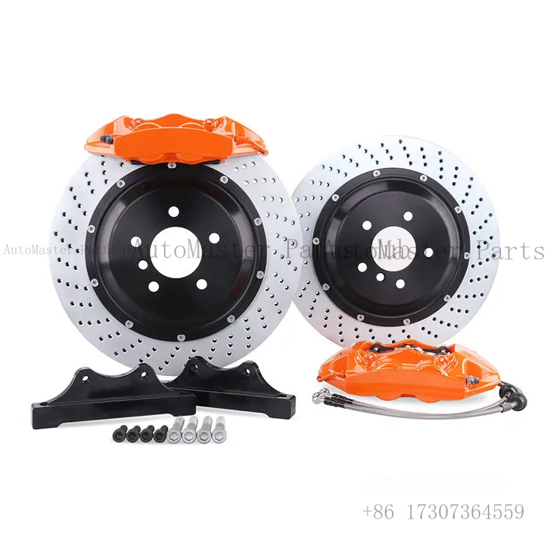 Forged Front Brake Caliper 4 Piston - طقم فرامل عالي الأداء للسباقات مع