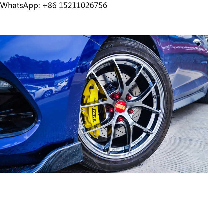 طقم فرامل أمامية كبيرة 4 مكبس  - مراجعة Forged Front Brake Caliper 4 Piston وسعره