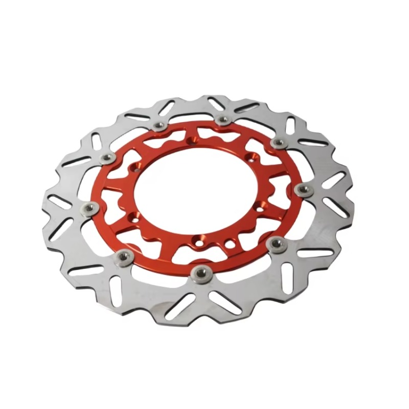أقراص فرامل أمامية عائمة للدرا - مراجعة Floating Brake Disc 320Mm Supermoto وسعره