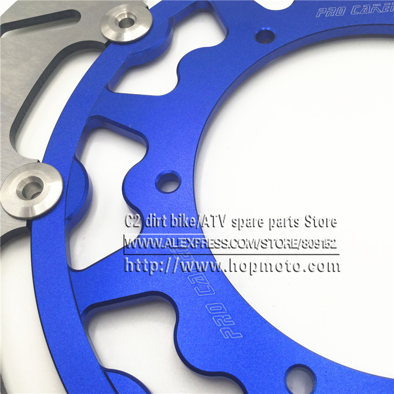 320 مللي متر المعتاد الجبهة ال - مراجعة Floating Brake Disc 320Mm Supermoto وسعره
